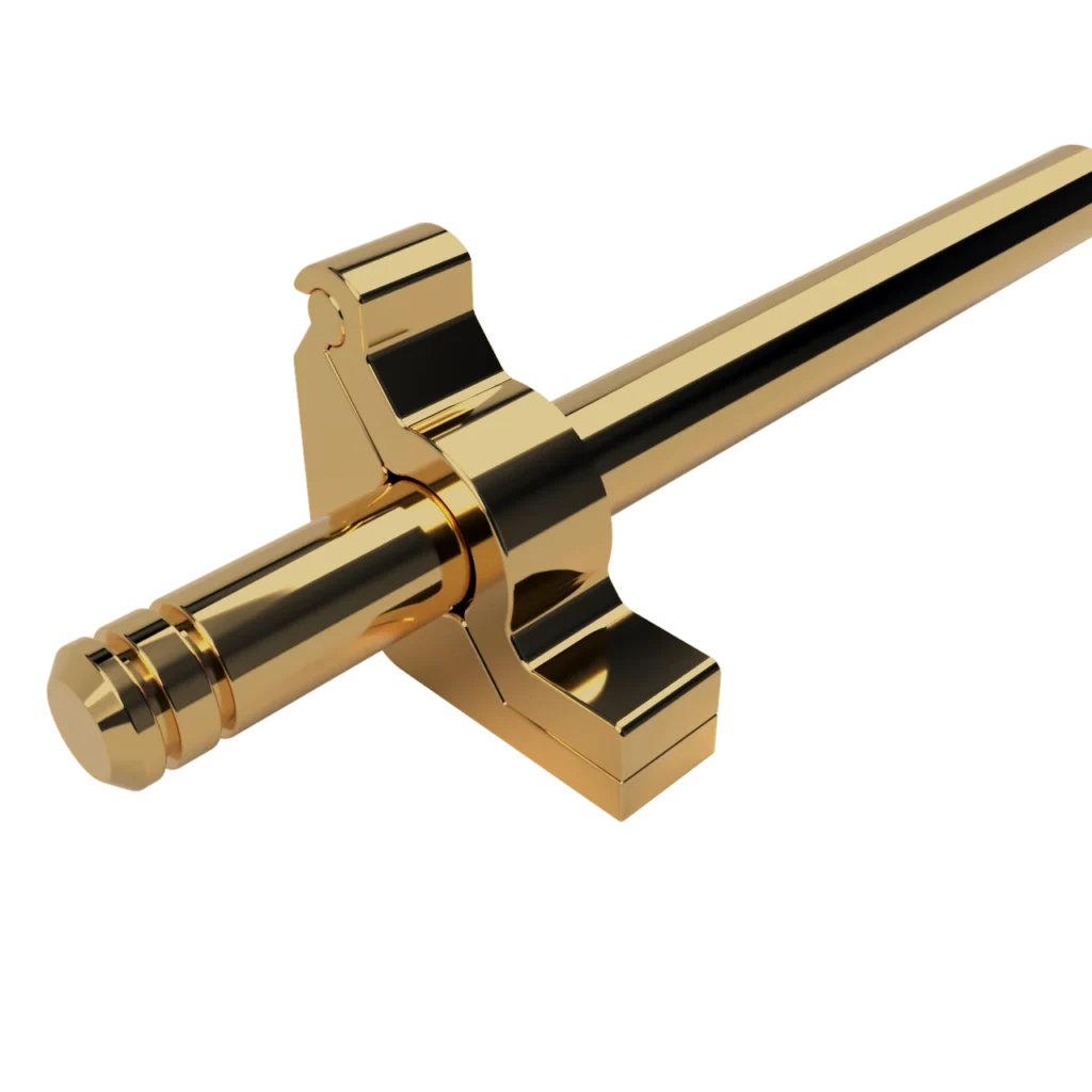 Woven Bliss – 10mm Solid Brass Stair Rods and Brackets