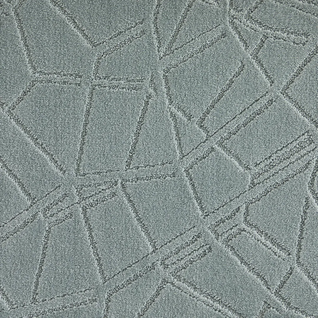 Woven Bliss – light blue cut loop broadloom carpet rug