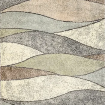 Woven Bliss – Top view of Coastal drift rug