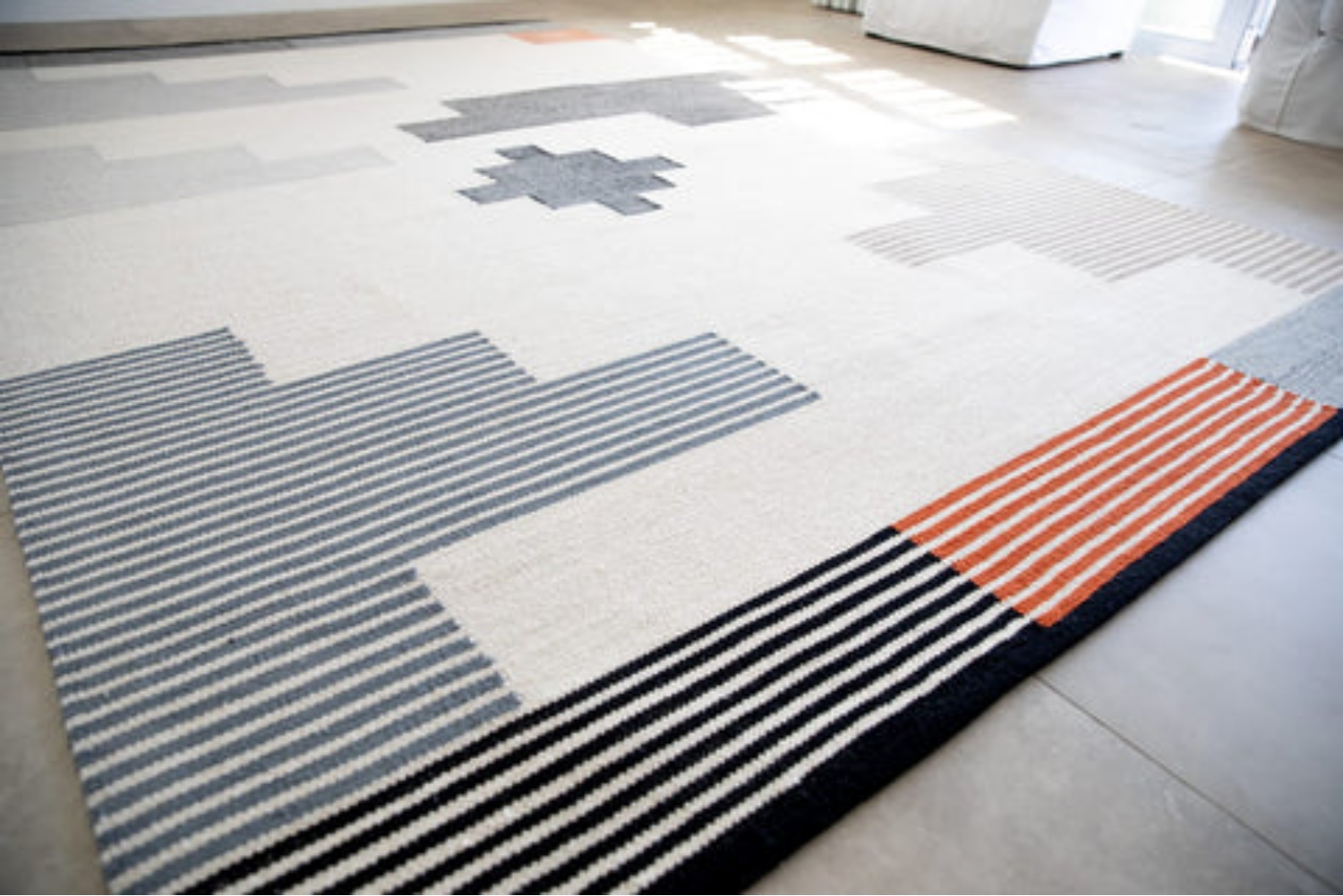 Woven Bliss – geometric patterns of nyala rug