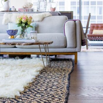 layered rug