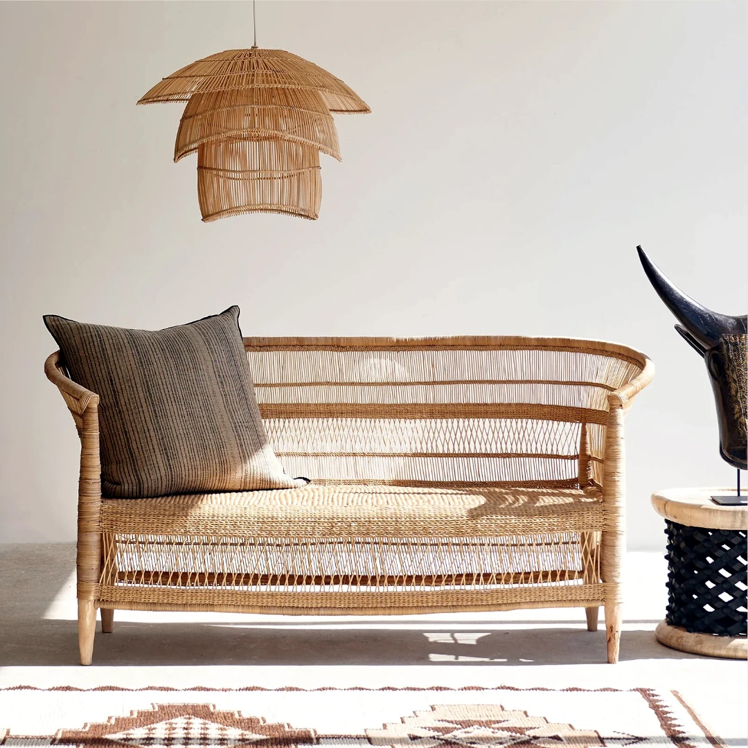 Woven Bliss – 3 seater cane furniture