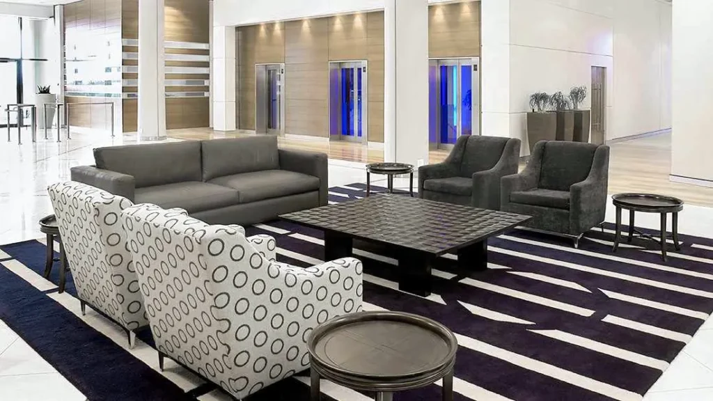 Black and White Handtufted Rug.  Wool Rug Care Guide