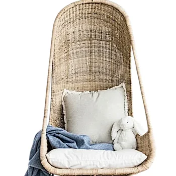 Woven Bliss – Hanging Wicker Egg Chair