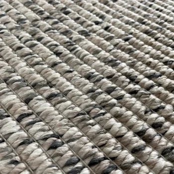 Woven Bliss – riverstone grey outdoor rug