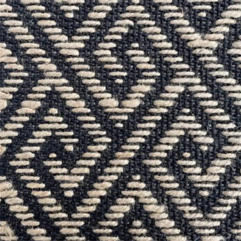 Jute Labyrinth rug runner