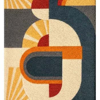 Woven Bliss – Neo Deco Hand-Tufted Rug