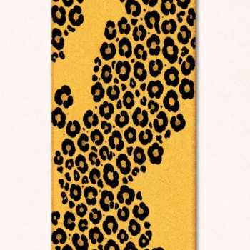 Woven Bliss – Leopard Hand-Tufted Runner