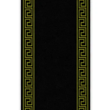 Woven Bliss – Greek Key Hand-Tufted Runner