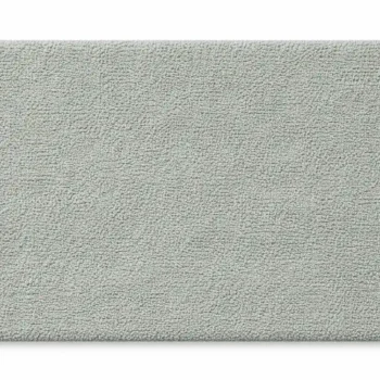 Woven Bliss – Green Hand Tufted Cotton Bathroom Mat 100x60cm