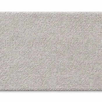 Woven Bliss – Grey Hand Tufted Cotton Bathroom Mat 100x60cm