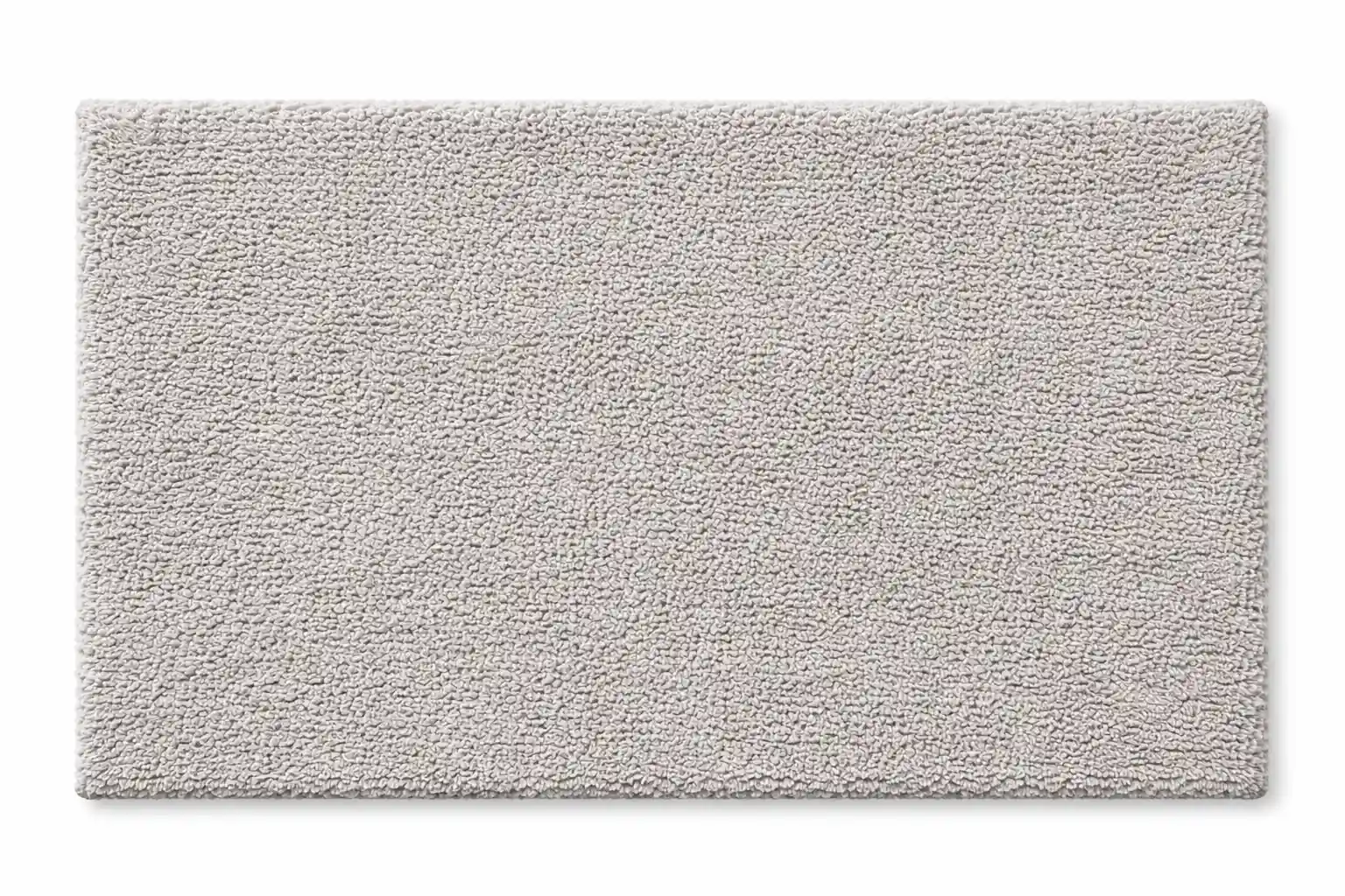 Woven Bliss – Grey Hand Tufted Cotton Bathroom Mat 100x60cm