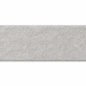 Woven Bliss – Grey Hand Tufted Cotton Bathroom Mat 100x60cm