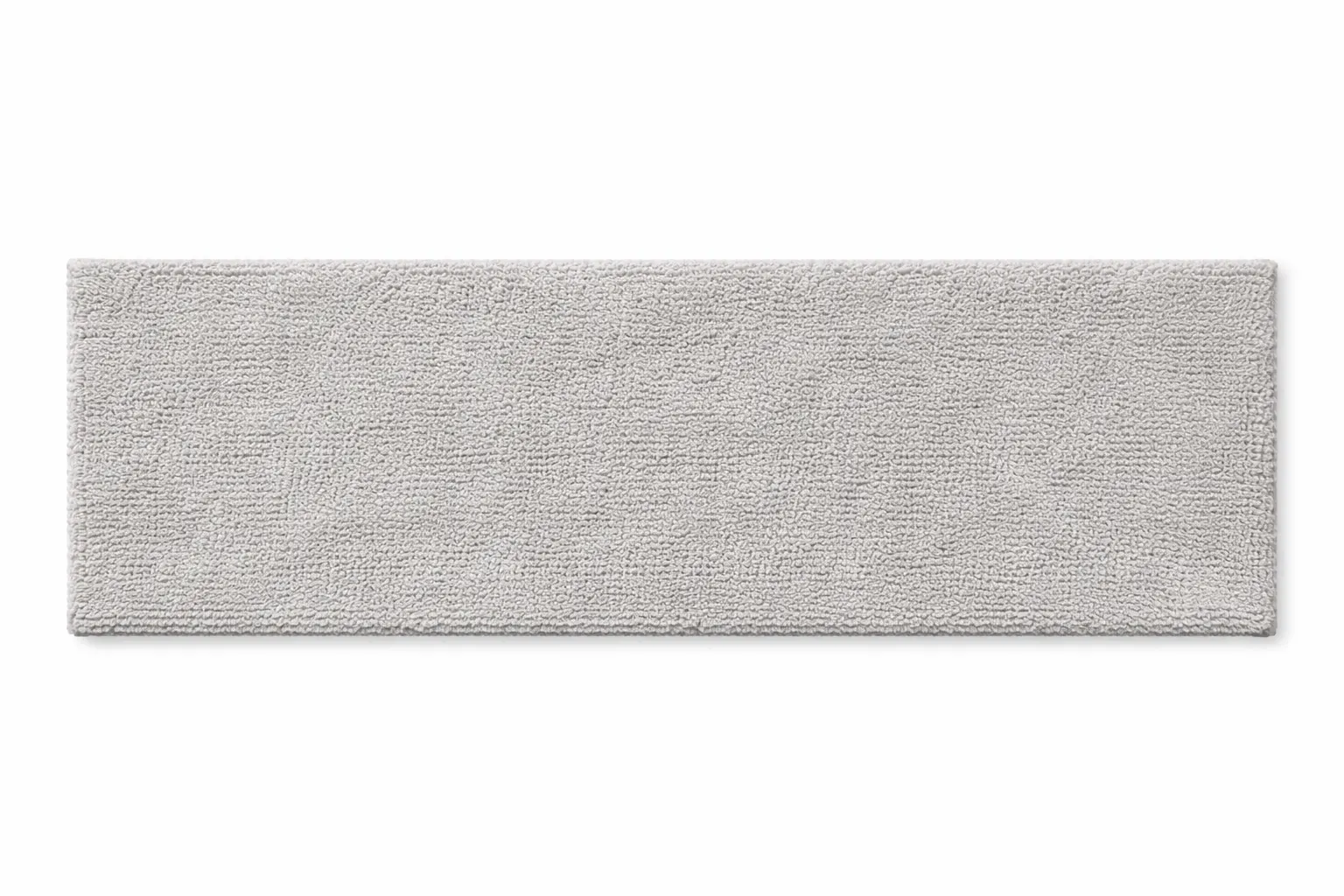 Woven Bliss – Grey Hand Tufted Cotton Bathroom Mat 100x60cm