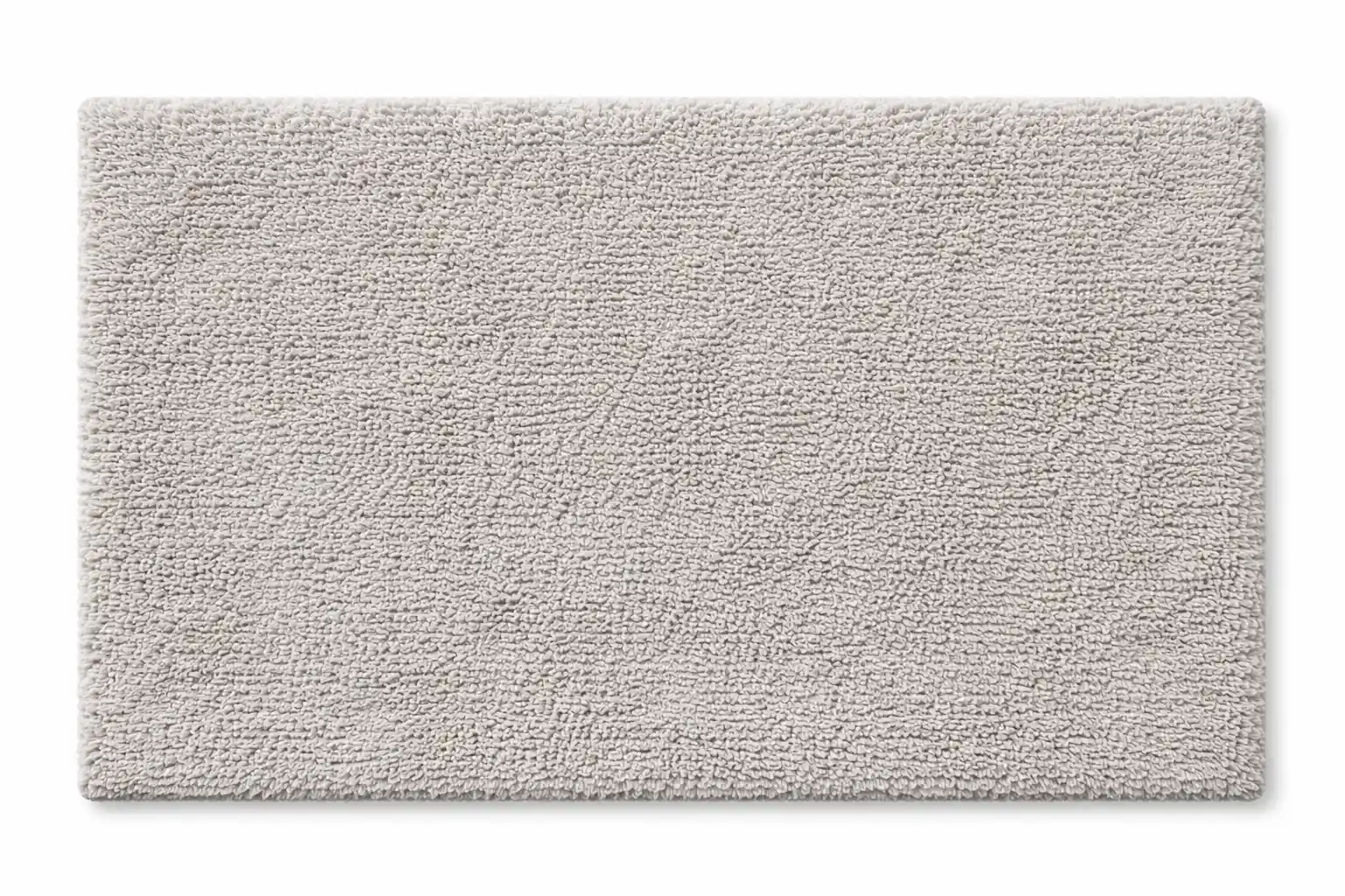 Woven Bliss – Grey Hand Tufted Cotton Bathroom Mat 50x60cm