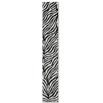 Woven Bliss – Zebra Hand-tufted Runner