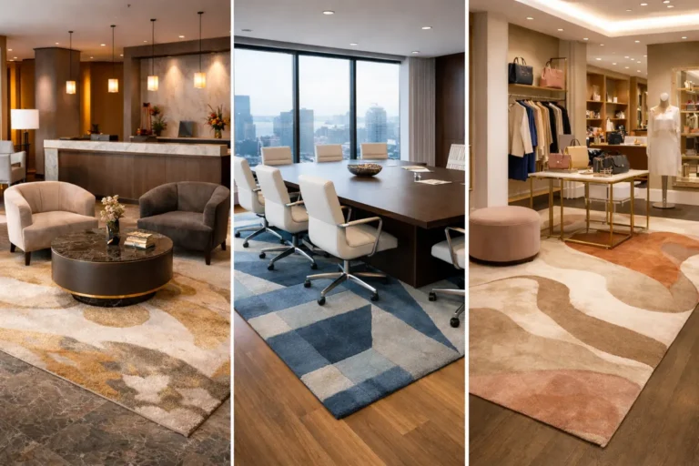 Woven Bliss – Why Designers Choose Custom Hand-Tufted Rugs for Commercial Spaces