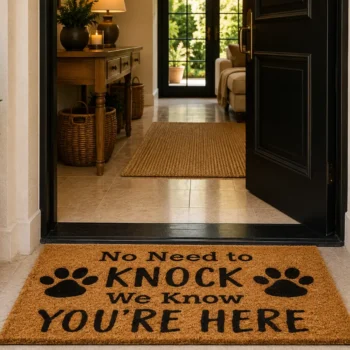 Woven Bliss – No need to Knock Entrance Mat